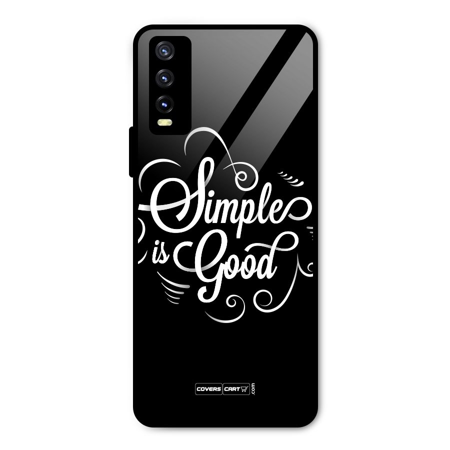 Simple is Good Metal Back Case for Vivo Y20t