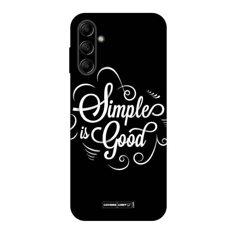 Simple is Good Original Polycarbonate Back Case for Galaxy A14 5G