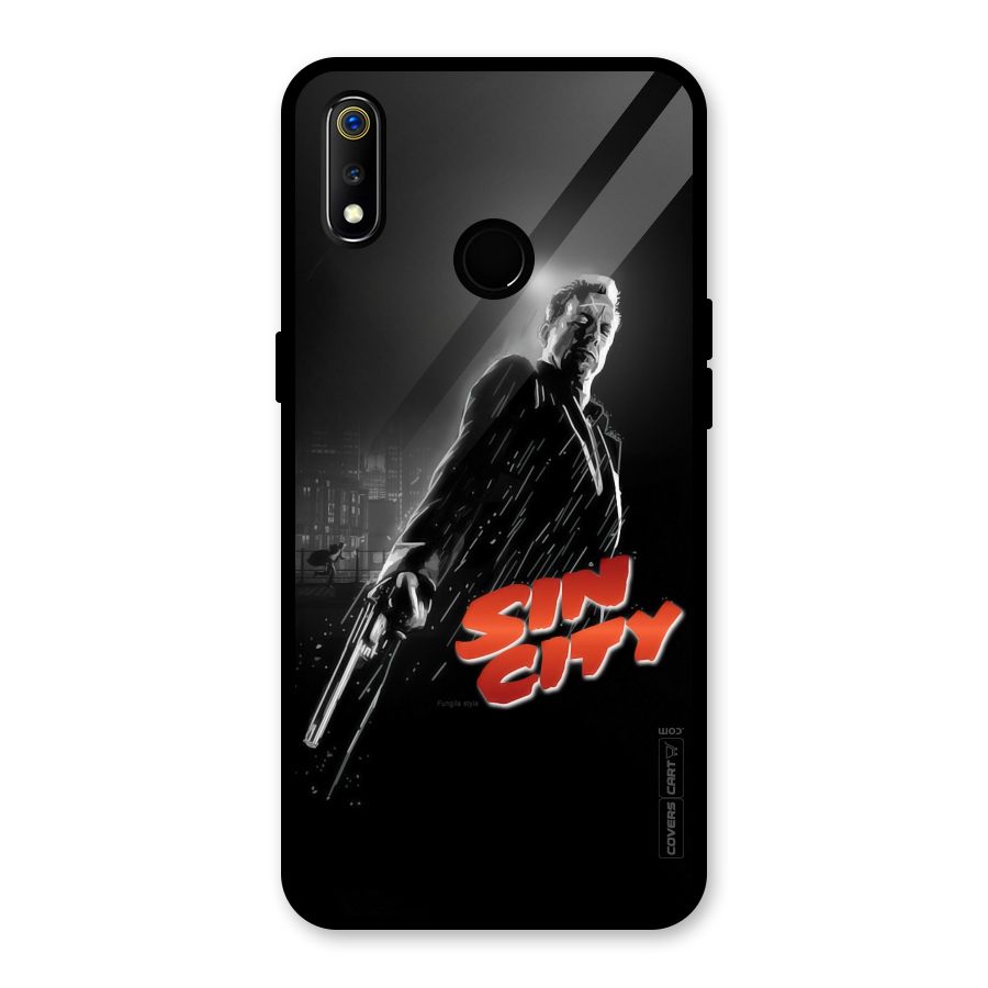 Sin City Glass Back Case for Realme 3i