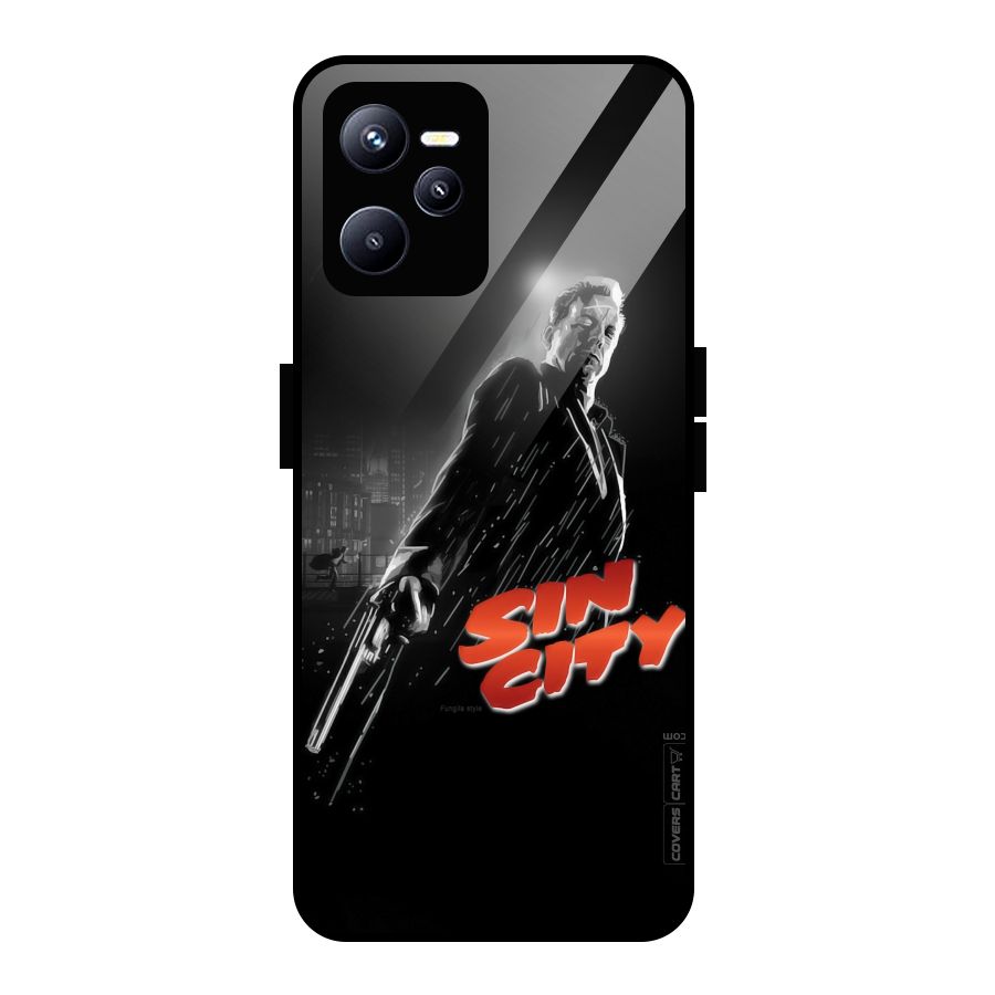 Sin City Glass Back Case for Realme C35