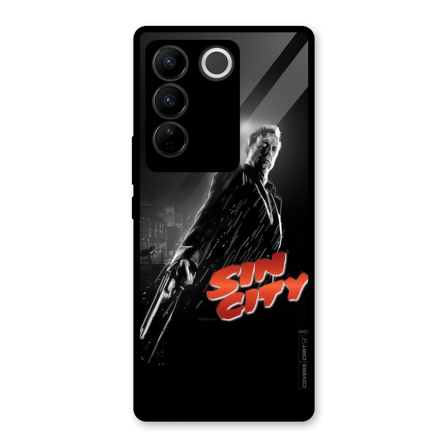 Sin City Glass Back Case for Vivo V27