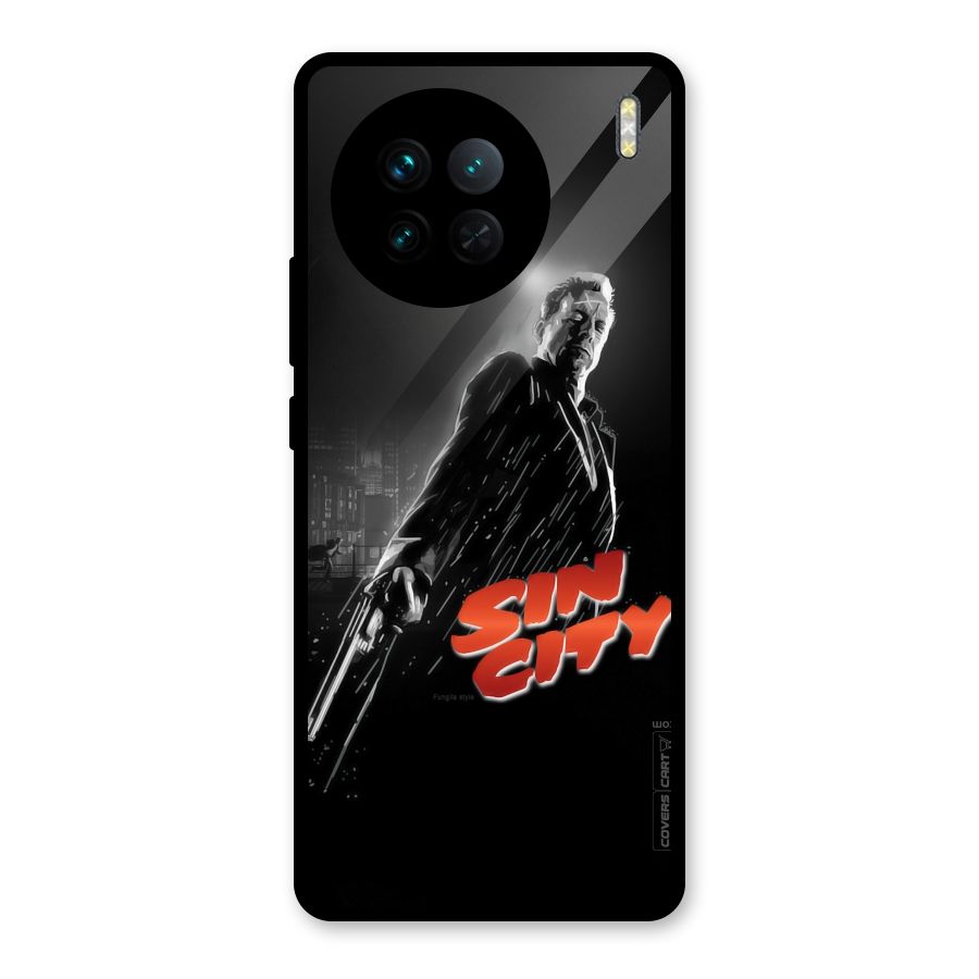Sin City Glass Back Case for Vivo X90
