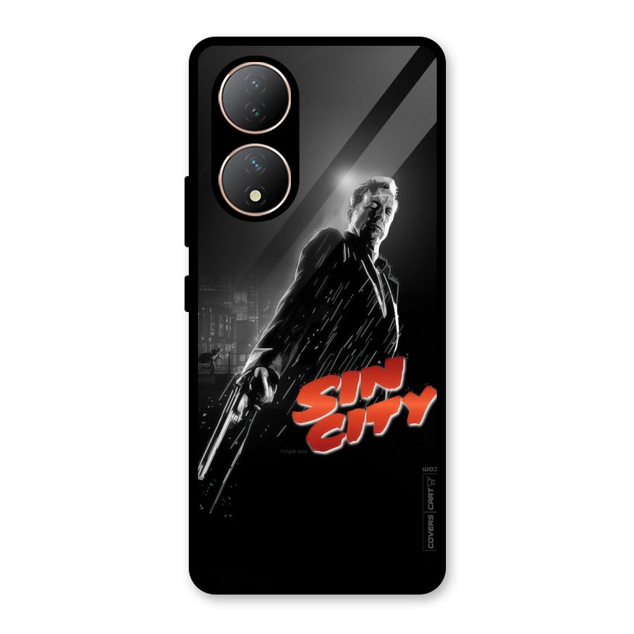 Sin City Glass Back Case for Vivo Y100A