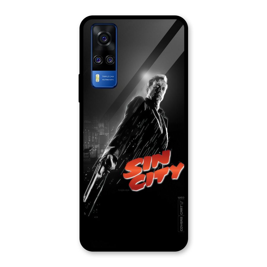 Sin City Glass Back Case for Vivo Y31