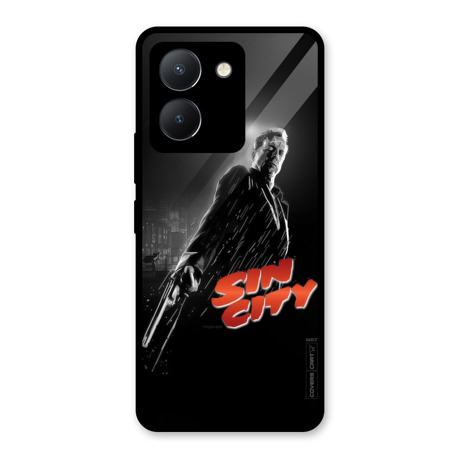 Sin City Glass Back Case for Vivo Y36