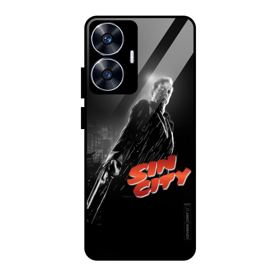 Sin City Glass Back Case for realme C55