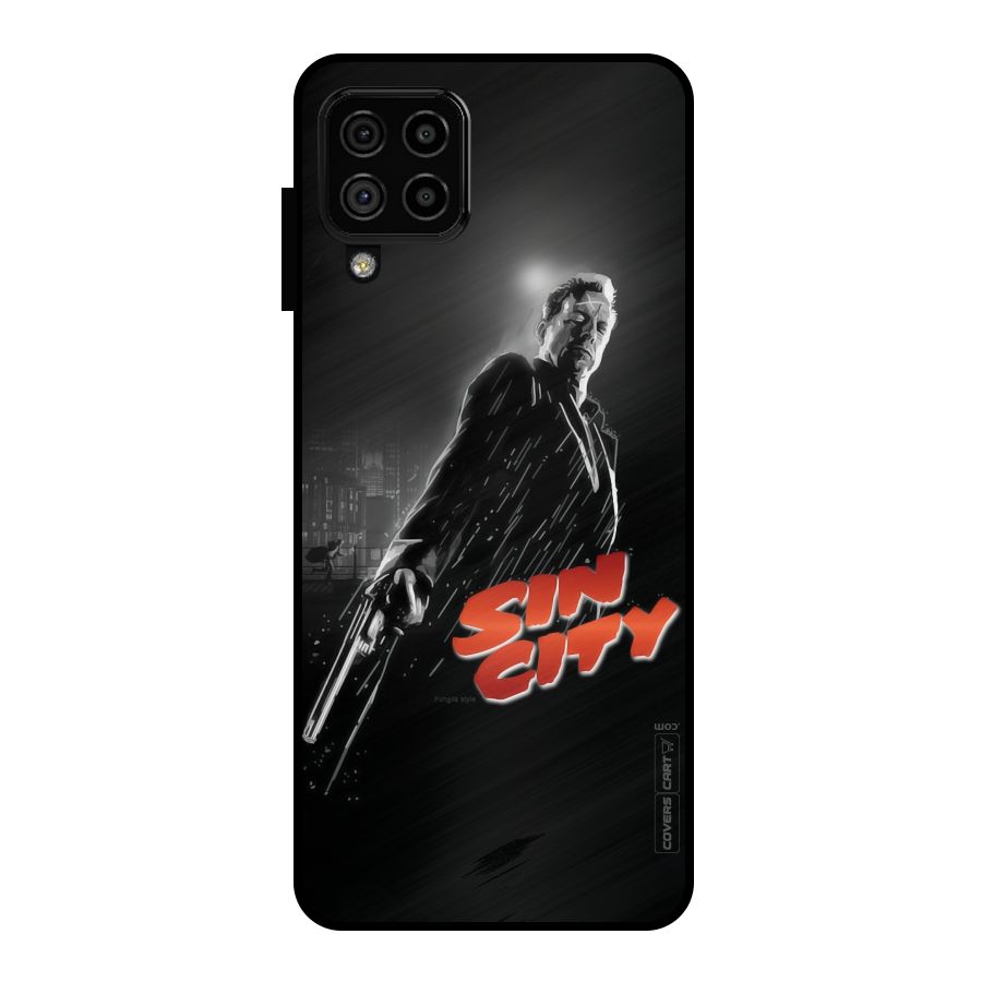 Sin City Metal Back Case for Galaxy A22 4G