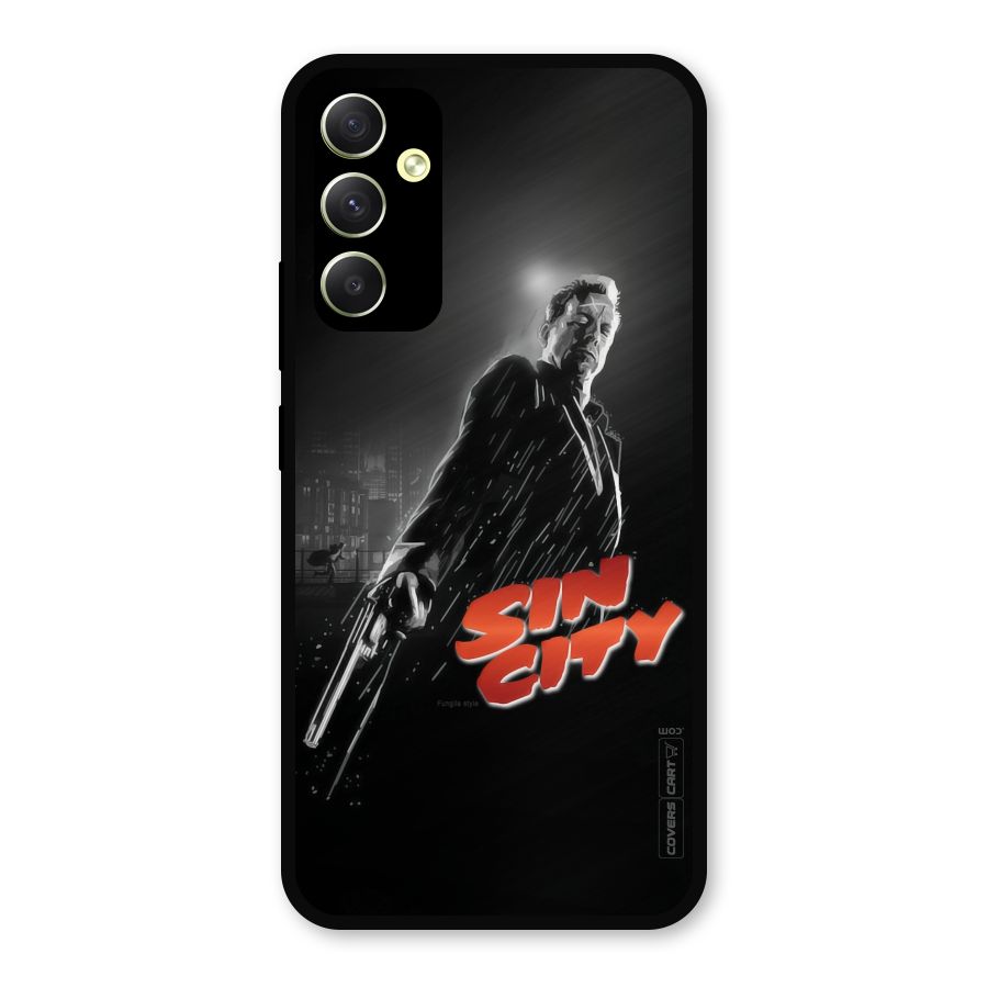 Sin City Metal Back Case for Galaxy A34