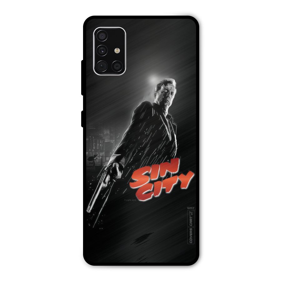 Sin City Metal Back Case for Galaxy A51