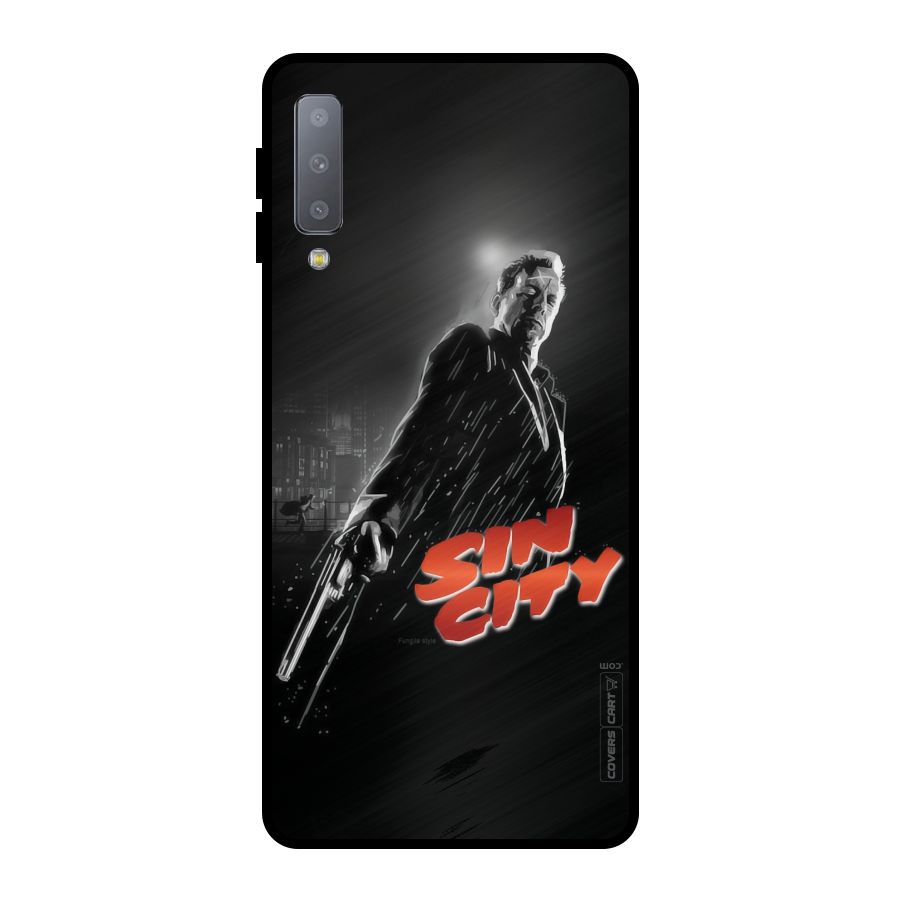 Sin City Metal Back Case for Galaxy A7 (2018)