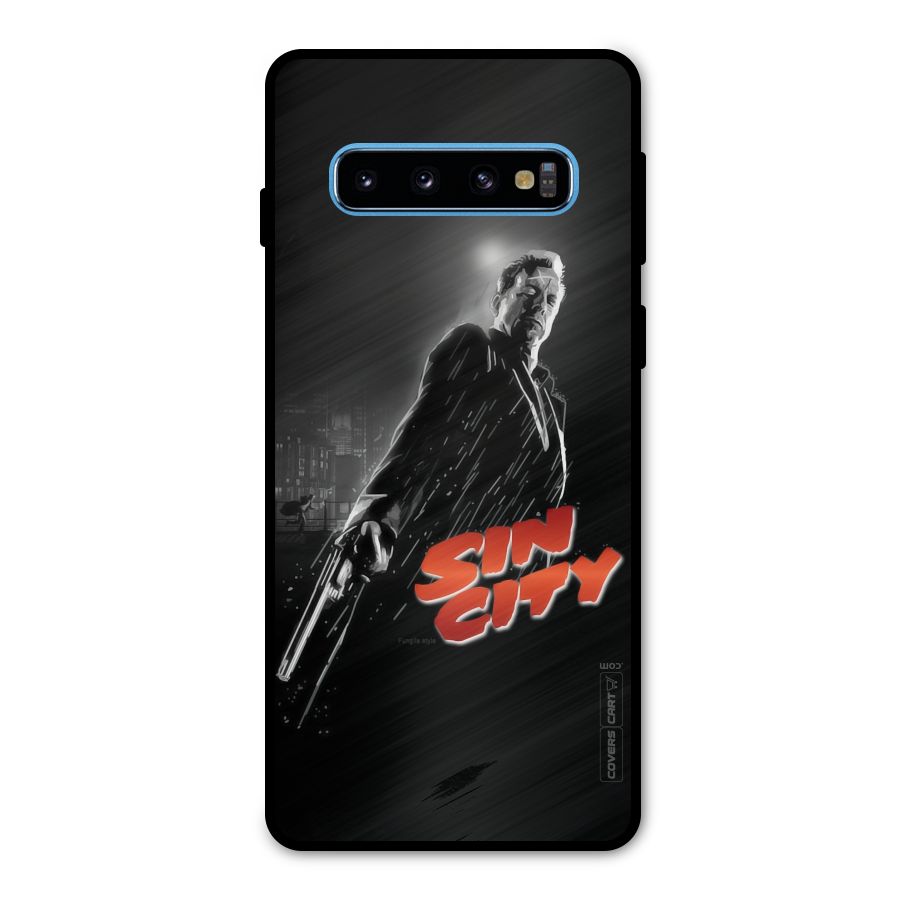 Sin City Metal Back Case for Galaxy S10