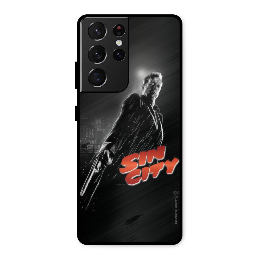 Sin City Metal Back Case for Galaxy S21 Ultra 5G