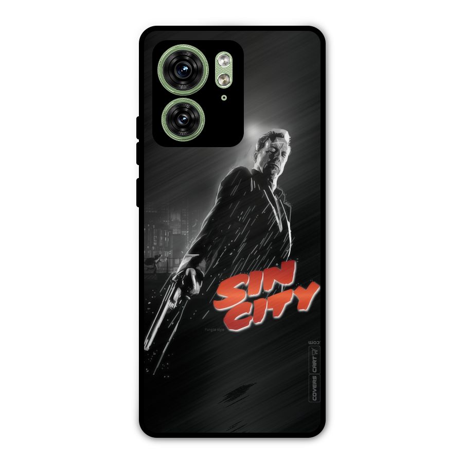 Sin City Metal Back Case for Motorola Edge 40 5G