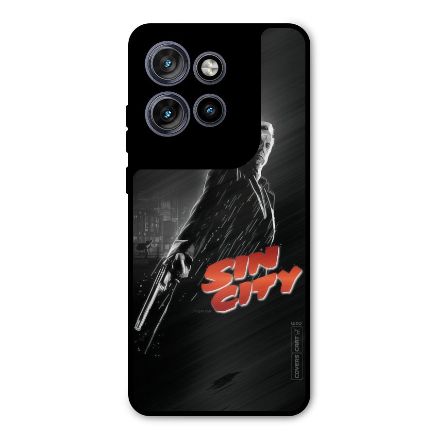 Sin City Metal Back Case for Motorola Edge 50 Neo