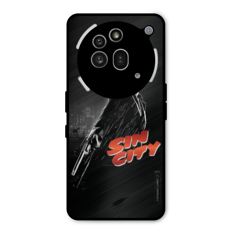 Sin City Metal Back Case for Nothing Phone 3a Pro