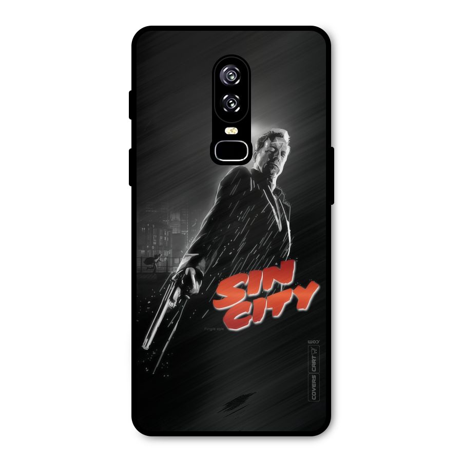 Sin City Metal Back Case for OnePlus 6