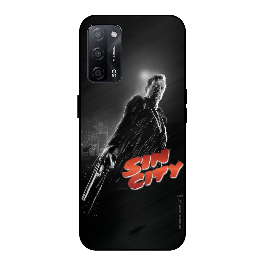 Sin City Metal Back Case for Oppo A53s 5G