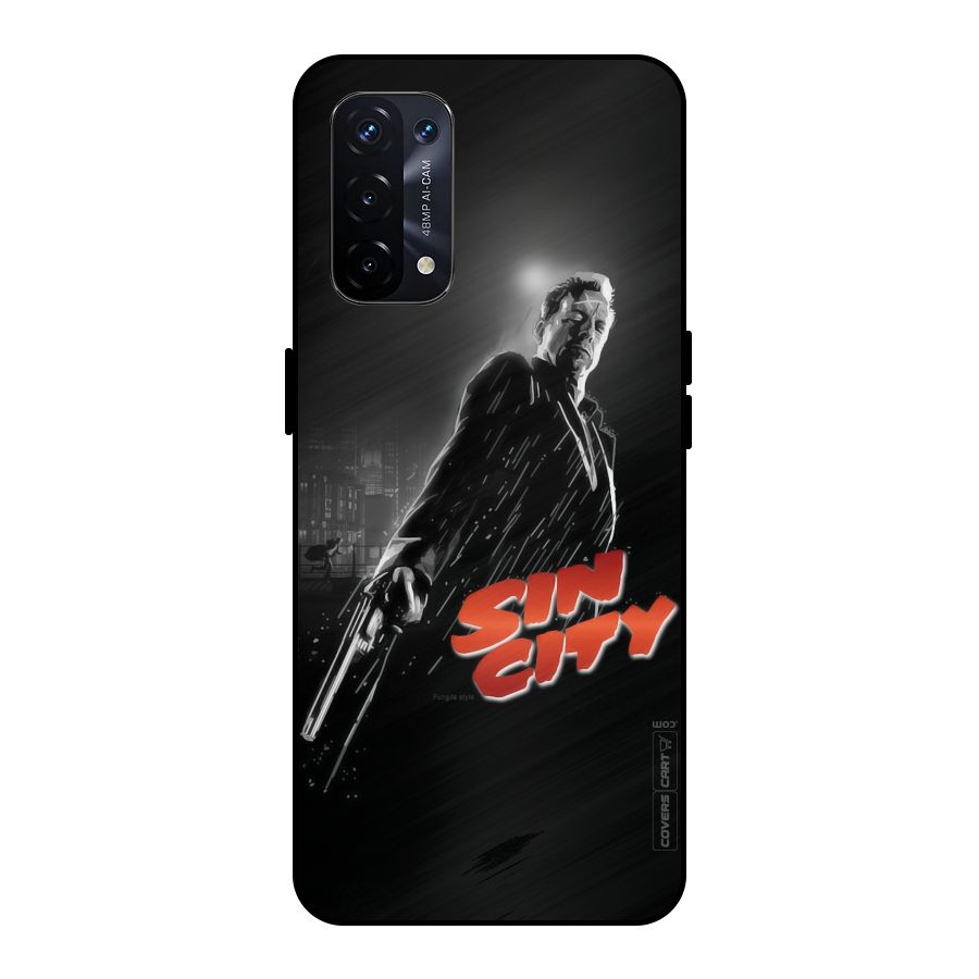 Sin City Metal Back Case for Oppo A74 5G
