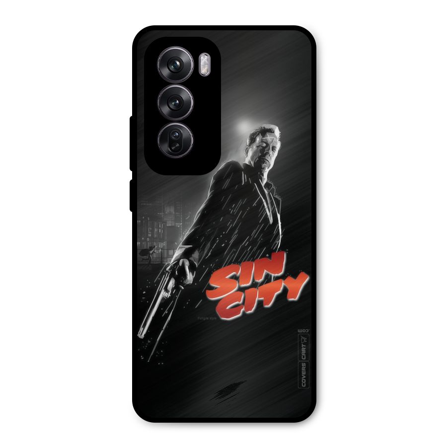 Sin City Metal Back Case for Oppo Reno12 Pro