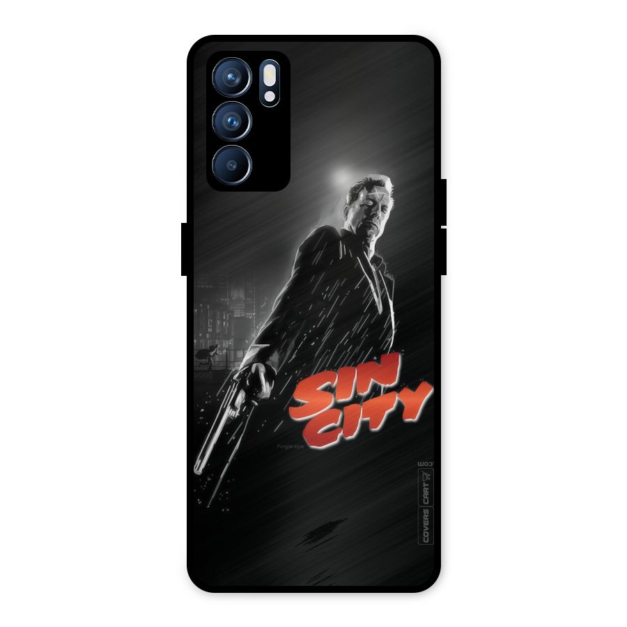 Sin City Metal Back Case for Oppo Reno6 5G
