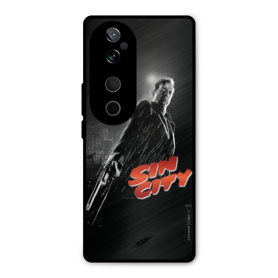 Sin City Metal Back Case for Vivo T3 Ultra
