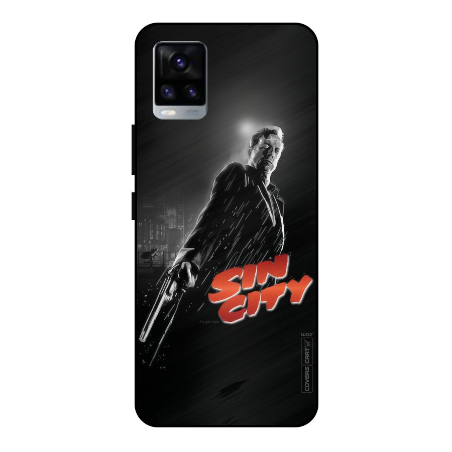 Sin City Metal Back Case for Vivo V20 2021