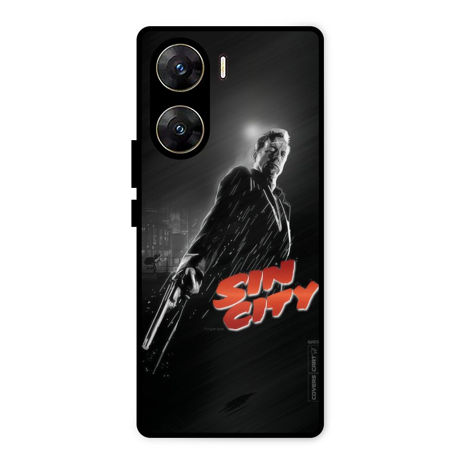 Sin City Metal Back Case for Vivo V29e