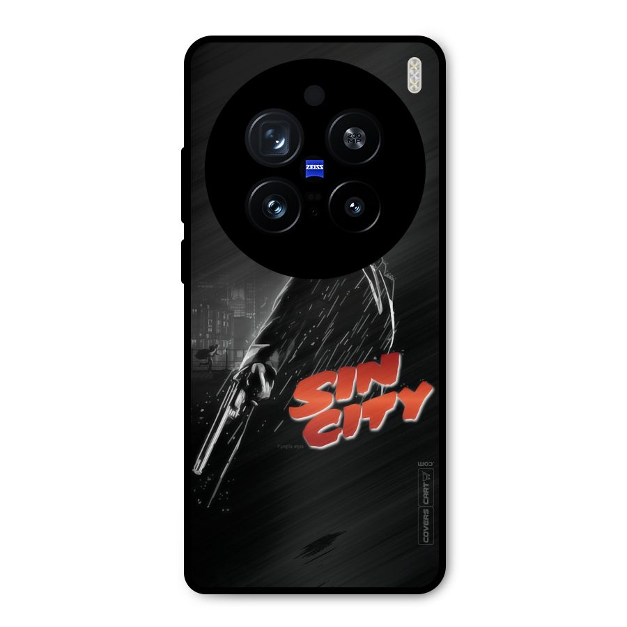 Sin City Metal Back Case for Vivo X200 Pro