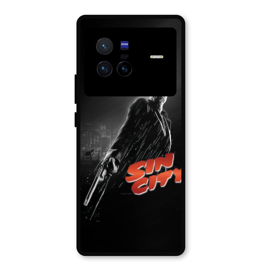 Sin City Metal Back Case for Vivo X80