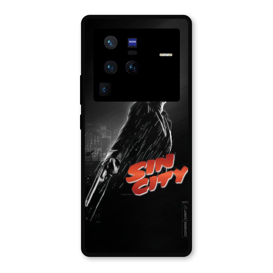 Sin City Metal Back Case for Vivo X80 Pro