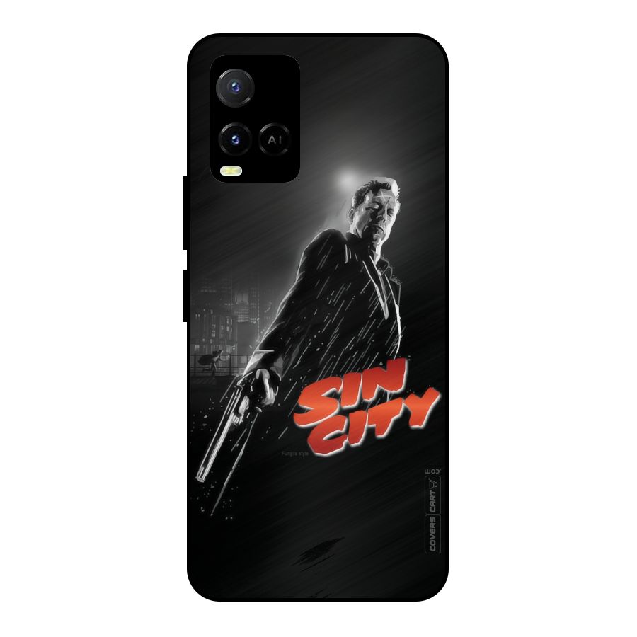 Sin City Metal Back Case for Vivo Y21
