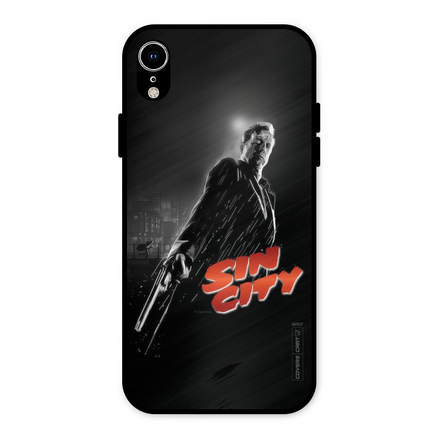 Sin City Metal Back Case for iPhone XR