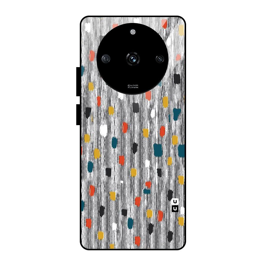 Single Paint Pattern Glass Back Case for Realme Narzo 60 5G