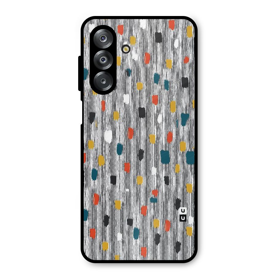Single Paint Pattern Metal Back Case for Galaxy A26