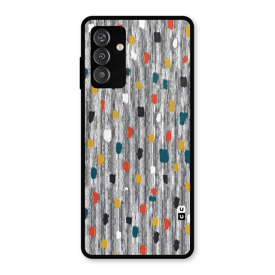 Single Paint Pattern Metal Back Case for Galaxy F13
