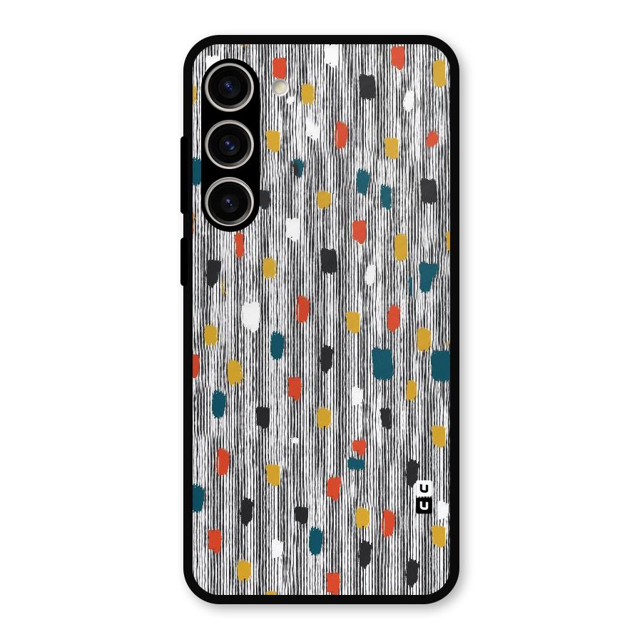 Single Paint Pattern Metal Back Case for Galaxy S23 Plus