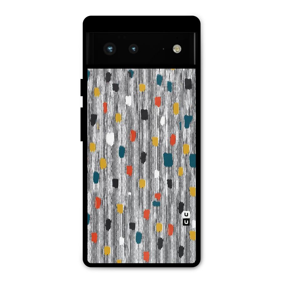 Single Paint Pattern Metal Back Case for Google Pixel 6