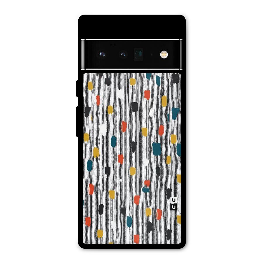Single Paint Pattern Metal Back Case for Google Pixel 6 Pro