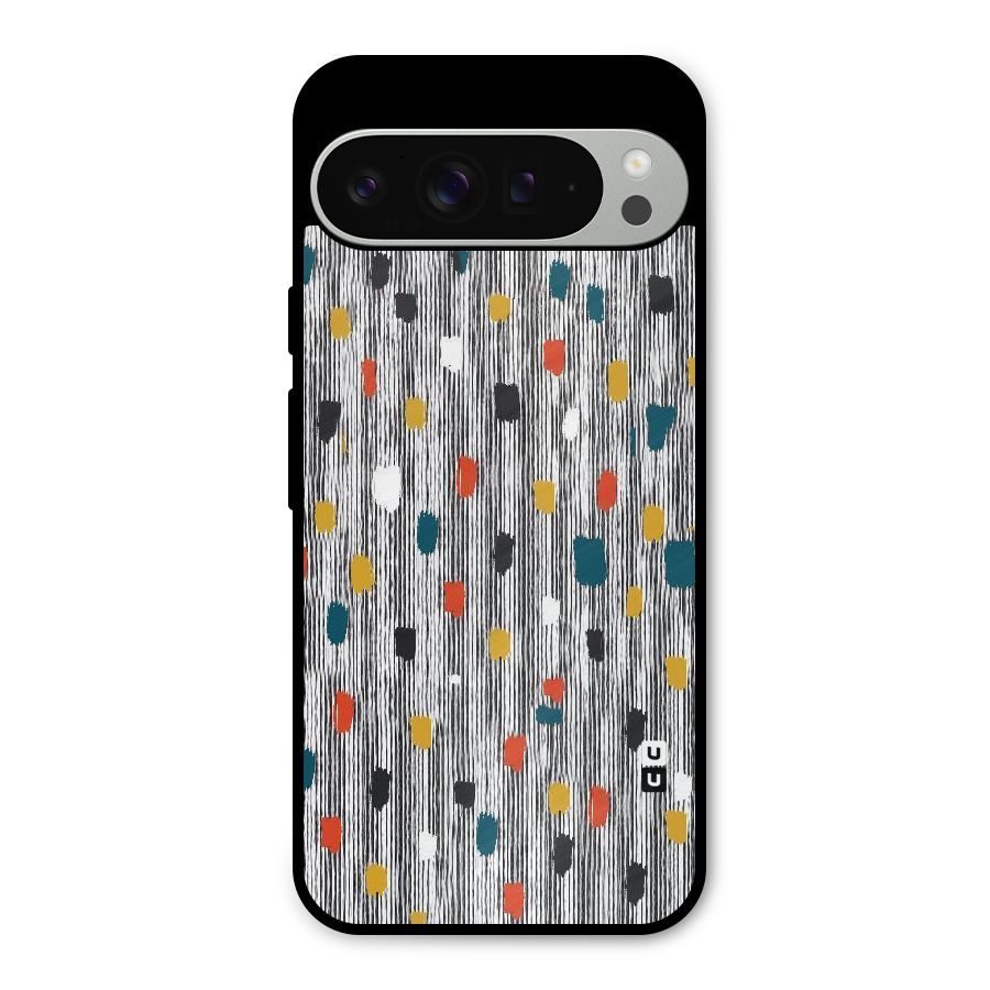 Single Paint Pattern Metal Back Case for Google Pixel 9 Pro XL