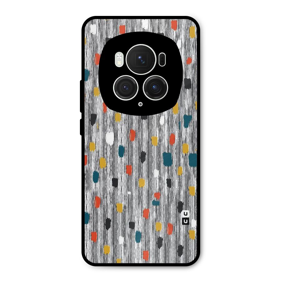 Single Paint Pattern Metal Back Case for Honor Magic6 Pro