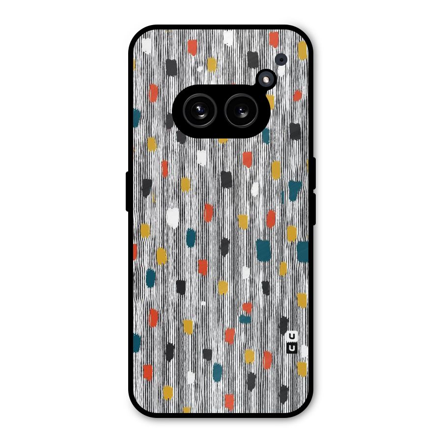 Single Paint Pattern Metal Back Case for Nothing Phone 2a Plus