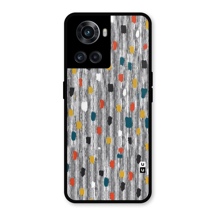 Single Paint Pattern Metal Back Case for OnePlus 10R