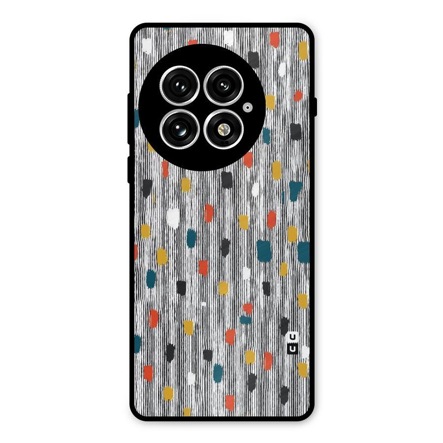 Single Paint Pattern Metal Back Case for OnePlus 13