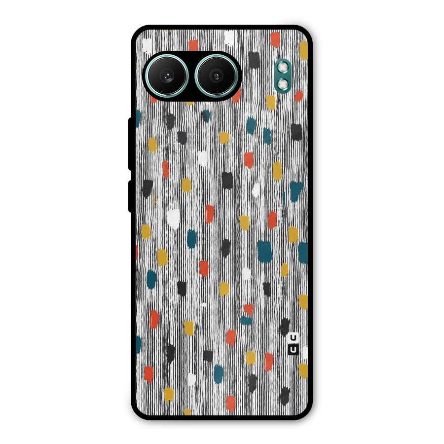 Single Paint Pattern Metal Back Case for OnePlus Nord 4