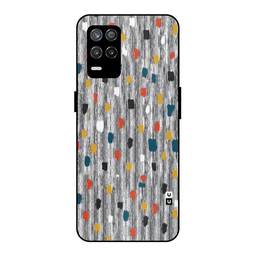 Single Paint Pattern Metal Back Case for Realme 9 5G