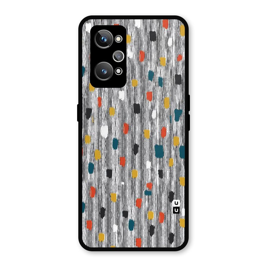 Single Paint Pattern Metal Back Case for Realme GT Neo 3T