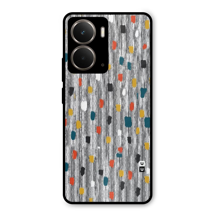 Single Paint Pattern Metal Back Case for Realme P3