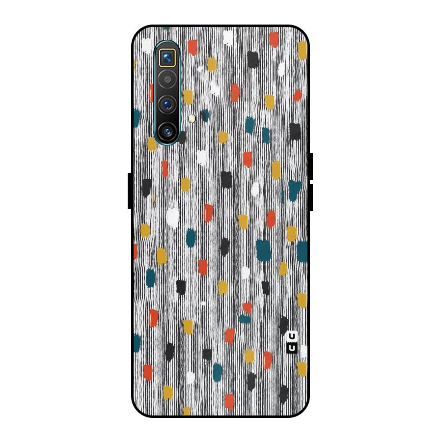 Single Paint Pattern Metal Back Case for Realme X3 SuperZoom