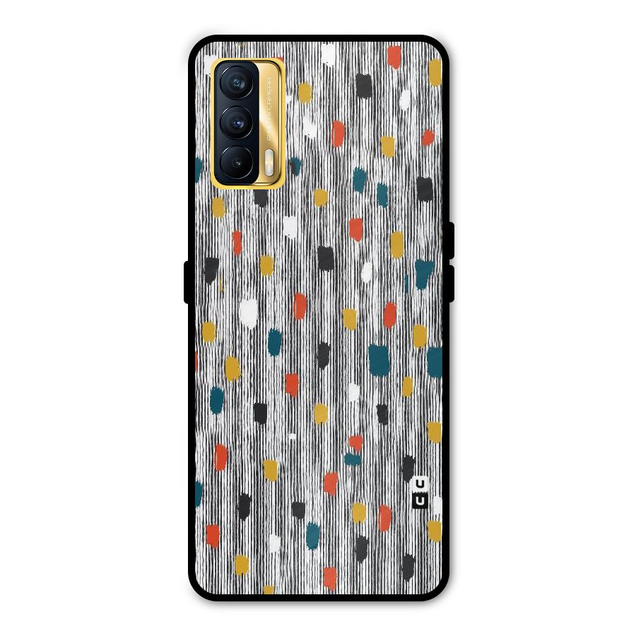 Single Paint Pattern Metal Back Case for Realme X7