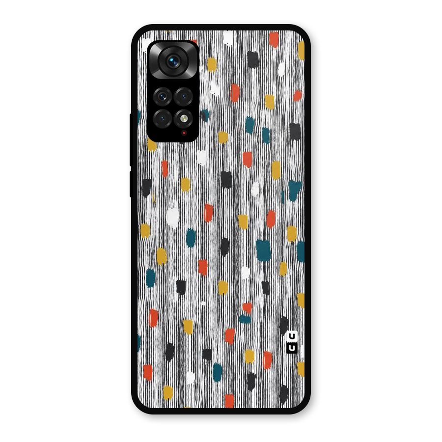 Single Paint Pattern Metal Back Case for Redmi Note 11s